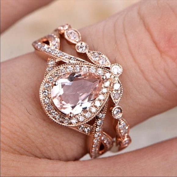 Rose Gold Ring Set - Picture 2 of 5